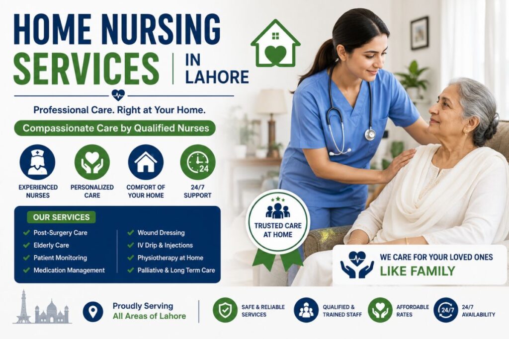 Home Nursing Services in Lahore