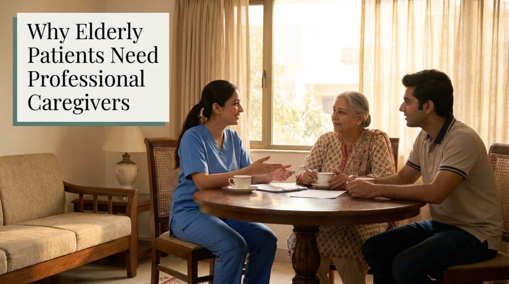 Why Elderly Patients Need Professional Caregivers