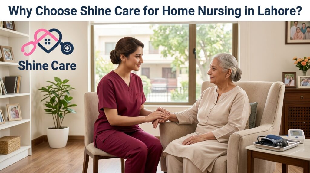 Why Choose Shine Care for Home Nursing in Lahore?