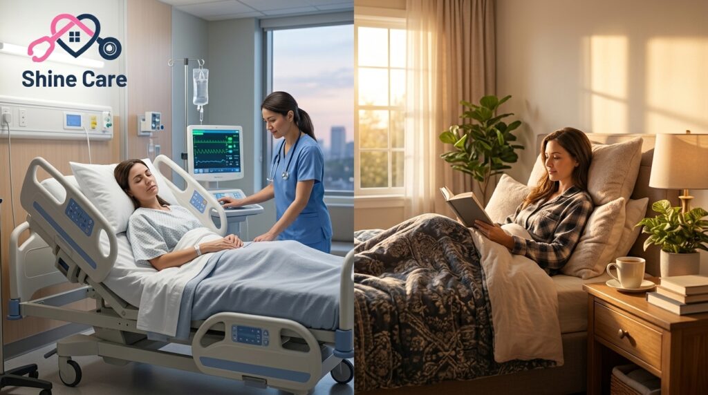 Is Home Nursing Better Than Hospital Care?