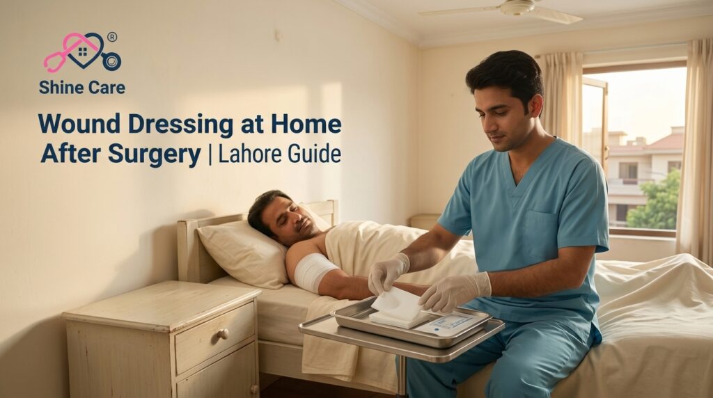 wound dressing at home Lahore