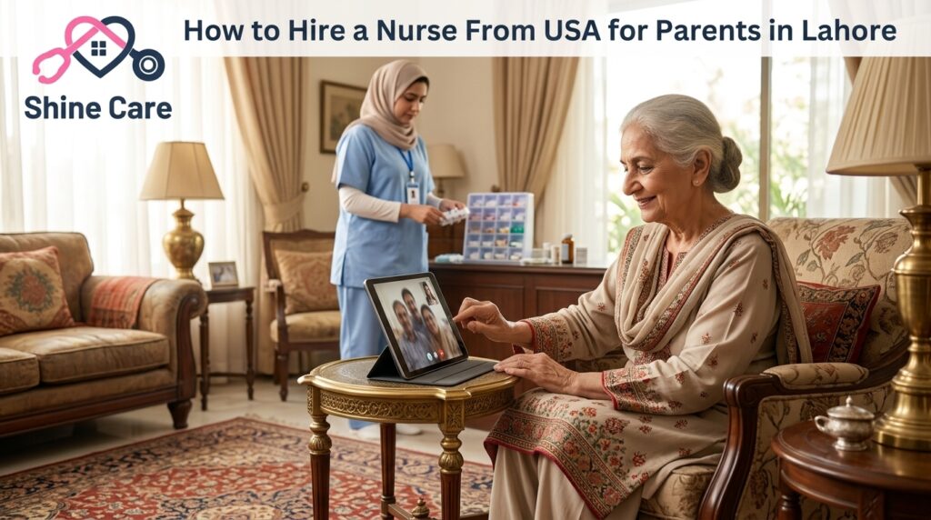 How to Hire a Nurse From the USA for Parents in Lahore