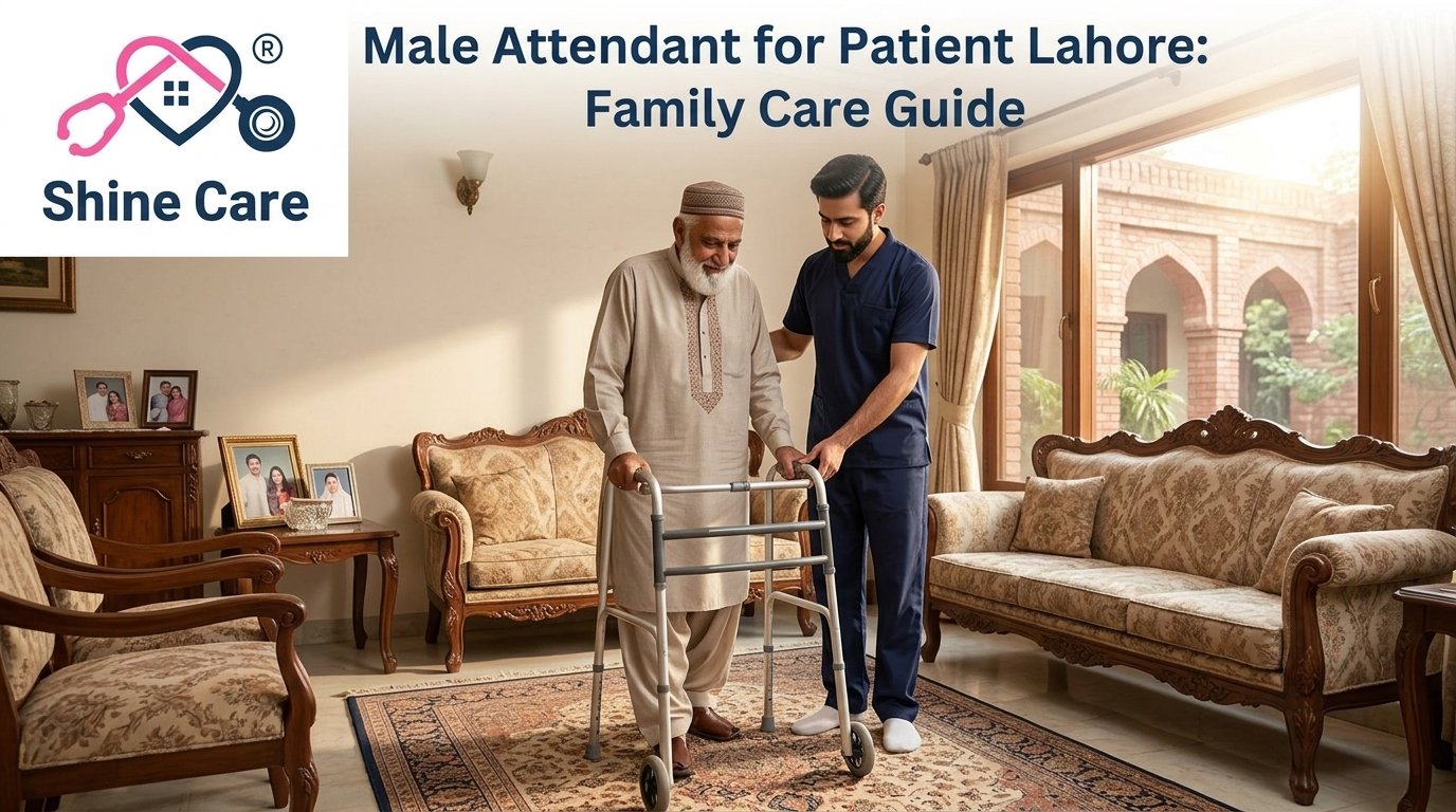 Male Attendant for Patient Lahore