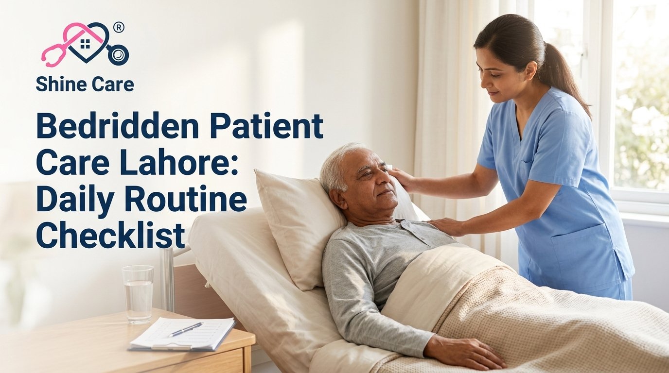 bedridden patient care Lahore