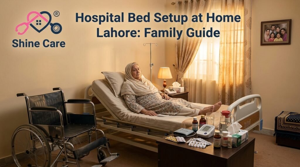 Hospital Bed Setup at Home Lahore