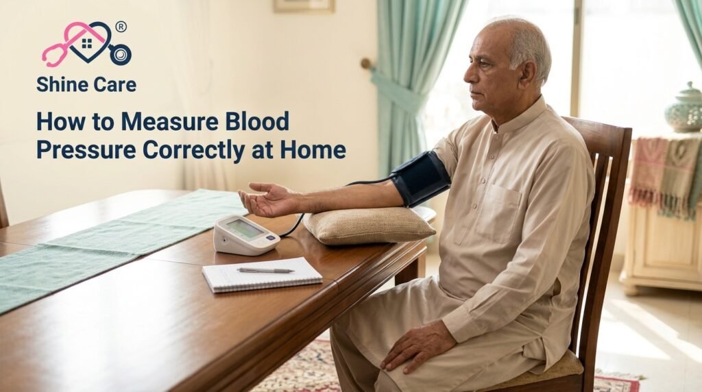 blood pressure monitoring at home