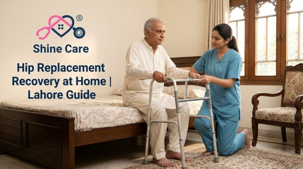 hip replacement recovery at home