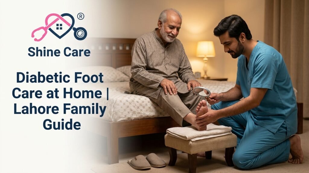 diabetic foot care at home