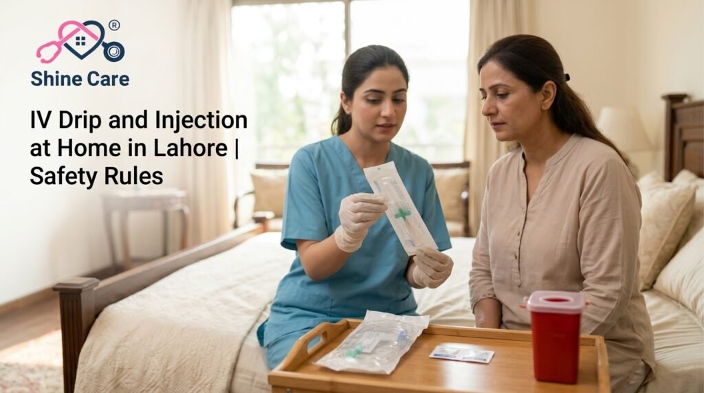 drip service at home Lahore