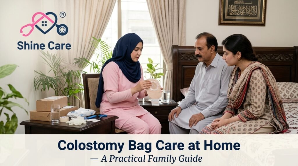 Colostomy care at home